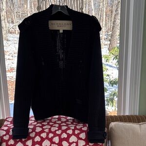 Burberry Brit Half Zip Cardigan